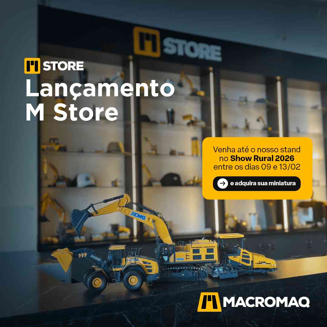 Lançamento Miniaturas e produtos M Store - Macromaq