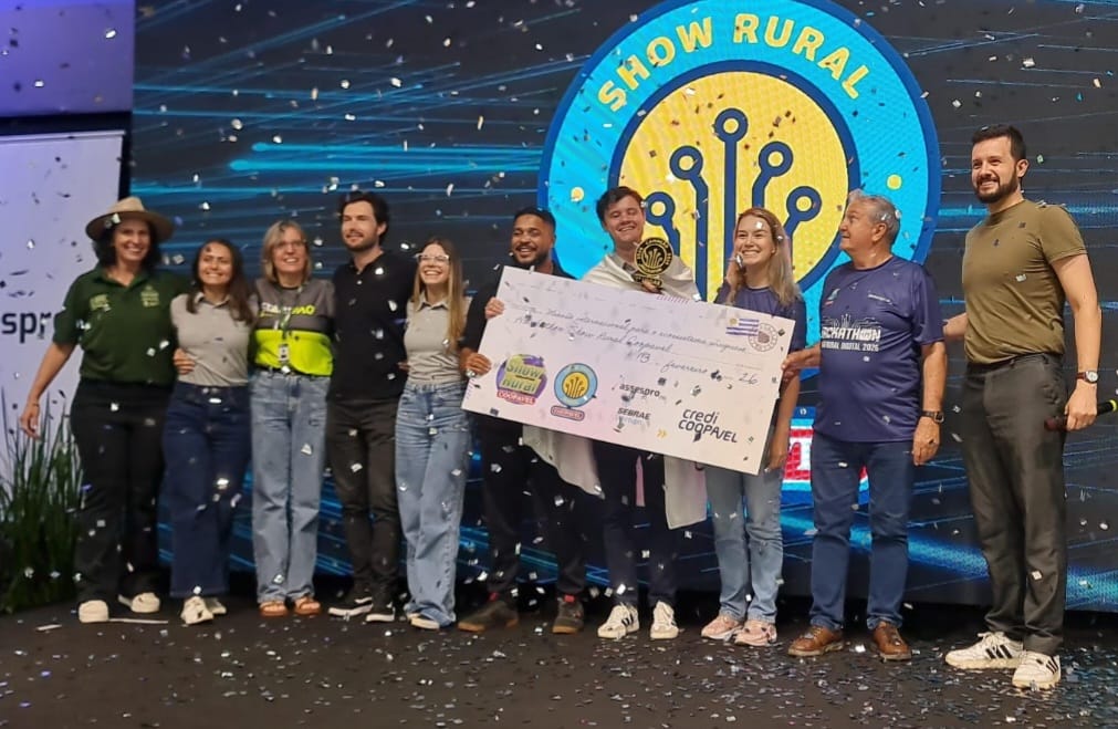 Equipe Feira Fácil vence o Hackathon e vai conhecer ecossistema de inovação do Uruguai