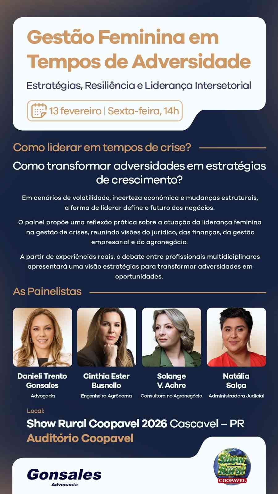 Gestão Feminina em Tempos de Adversidade: Estratégias, Resiliência e Liderança Intersetorial - Bransales