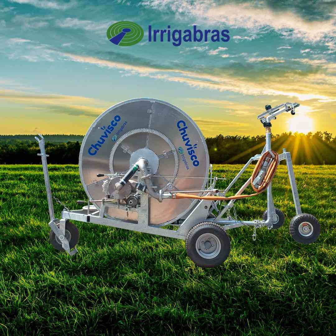Lançamento Chuvisco, o carretel de irrigação Irrigabras para pequenas áreas -  Irrigabras