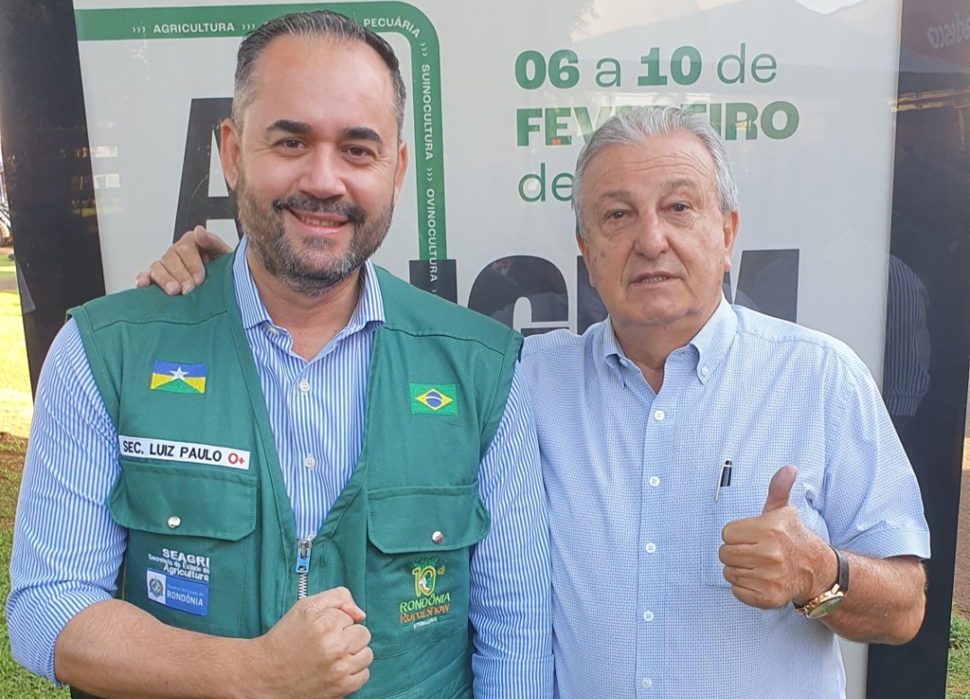 Oeste e Show Rural ensinam muito ao estado de Rondônia, diz o secretário Luiz Paulo