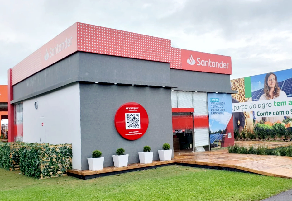 Consórcio agro é destaque do Santander no Show Rural Coopavel