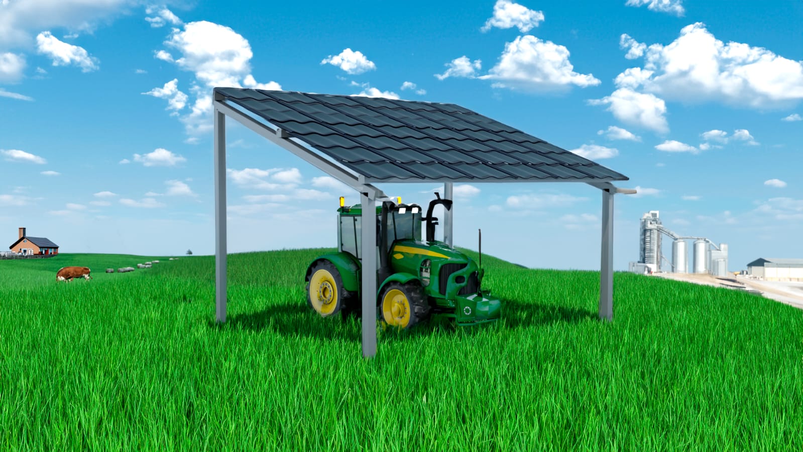 L8 apresenta projeto de garagem solar para propriedades rurais